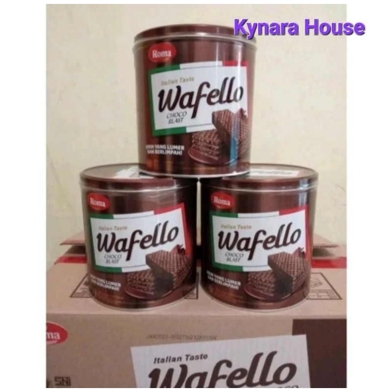 

Wafer Roma Wafello Kaleng 228gr n 294gr