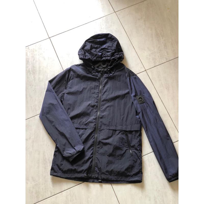 Marshall Artist Nylon Liquid Windrunner Jacket Original Navy