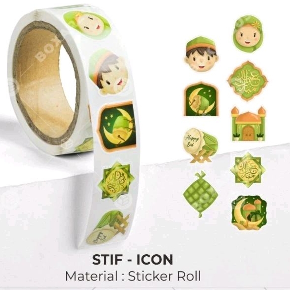 

sticker toples lebaran stiker idul fitri