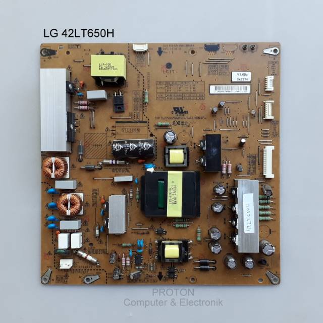 Power board PSU Regulator LED TV LG 42LT360C 42LT380H 42LT560H 42LT650H . LG42C-12LPB PLDF-L106A
