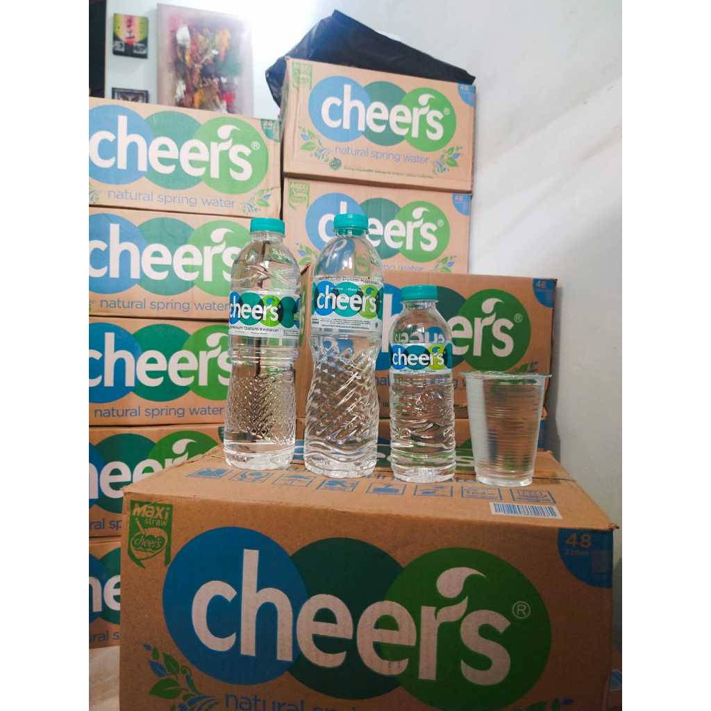 

Jual Cheers Natural Spring Water 330ml (24 botol)