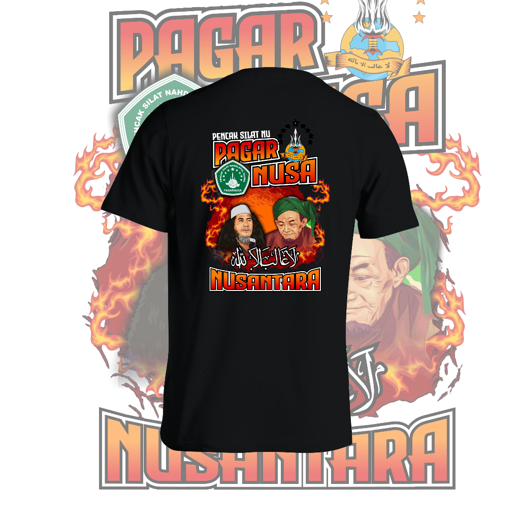 KAOS PAGAR NUSA GUS MAKSUM