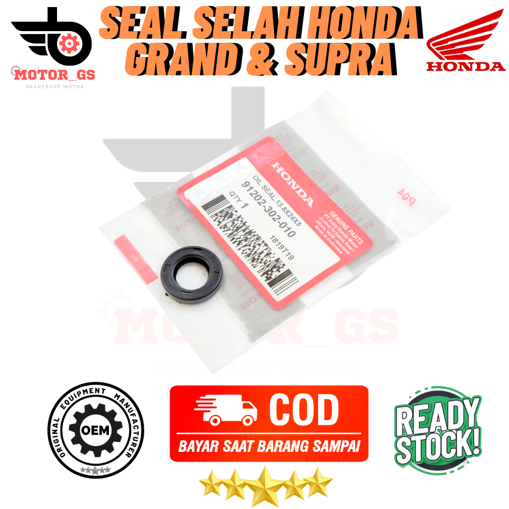 Seal Selah Honda Grand , Prima , Supra X, Supra Fit 13,8x25x5