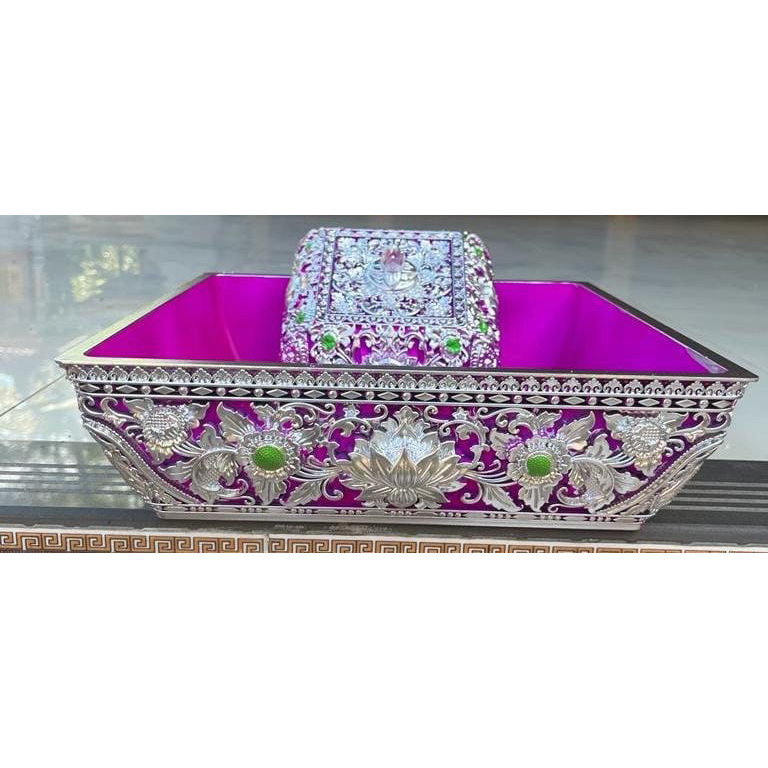 Bokor kotak melamin // bokor kondangan // bokor prada