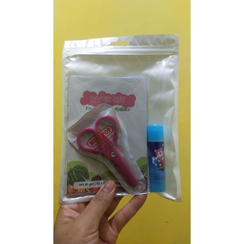 

Paket Menggunting FREE LEM KERTAS