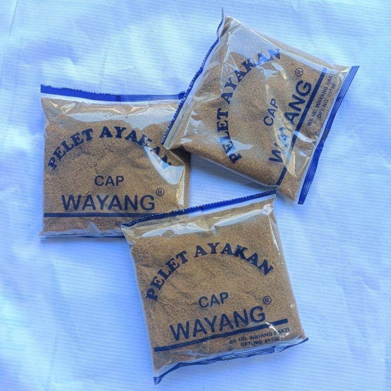 Pelet Cap Wayang Ekonomis - Pelet Bandula, Pelet Boman Umpan Ikan Mas