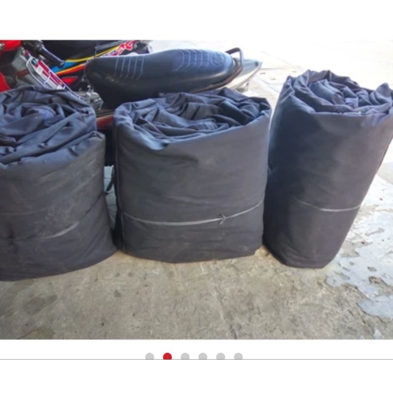 terpal kain kanvas no8/ mutho/ liong. ukuran bahan 2,75x4 dobel cincingan