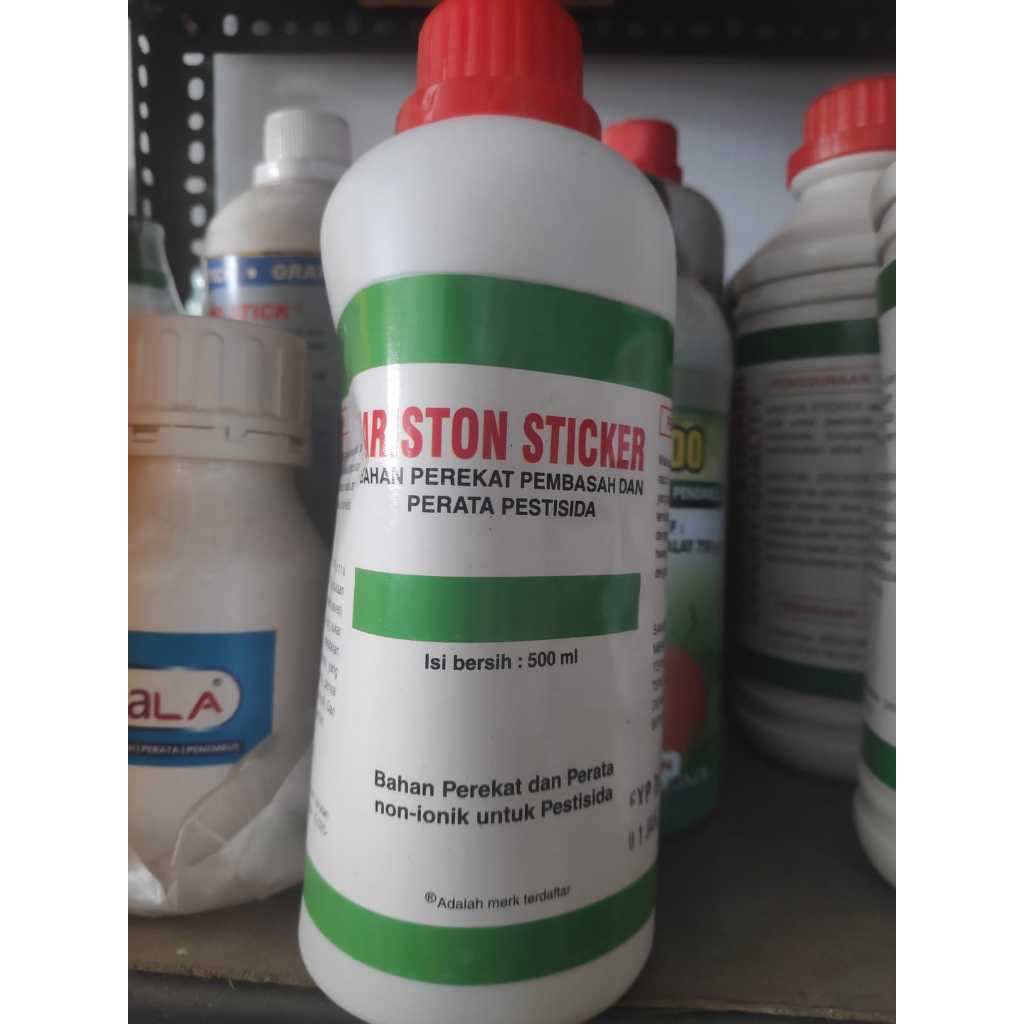 Perekat Perata herbisida Fungsida insektisida akarsida ARISTON STICKER 500 ML