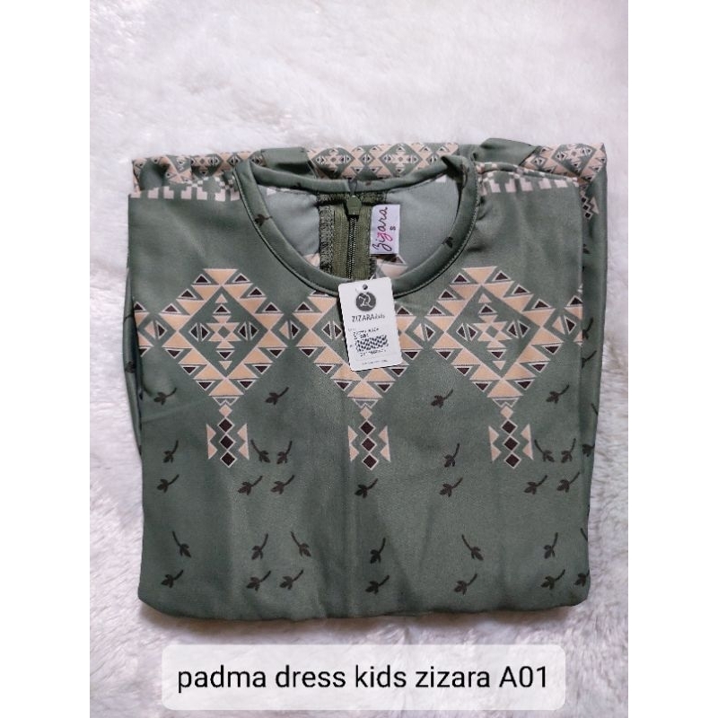 ZIZARA SARIMBIT PADMA kode A01 Gamis Anak / Koko Anak Zizara
