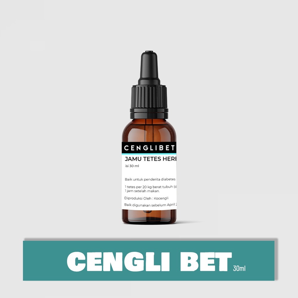 

CENGLI-BET Jamu Tetes Diabetes