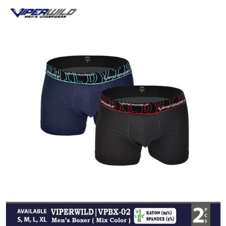 2 PCS BOXER VIPER BIG SIZE - CD BOXER PRIA JUMBO SIZE