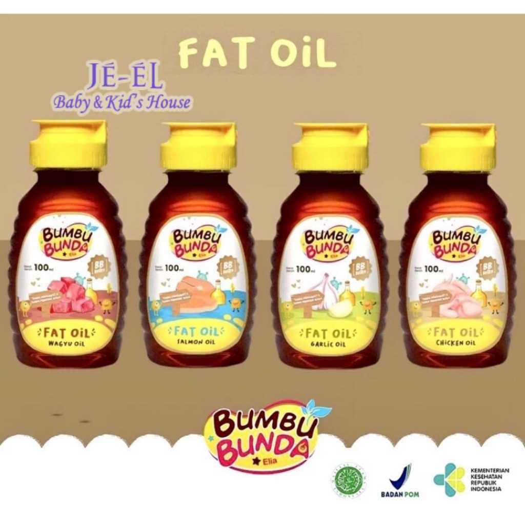 

Bumbu Bunda Elia Fat Oil 100 ml / Minyak MPASI