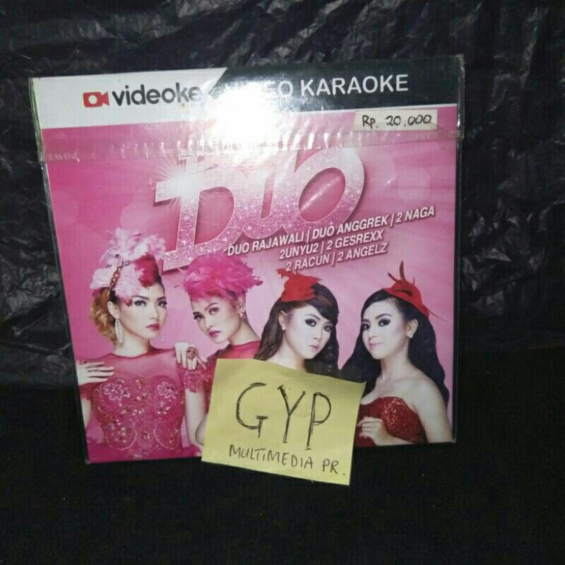 VCD Karaoke original Nagaswara - Best Duo Dangdut