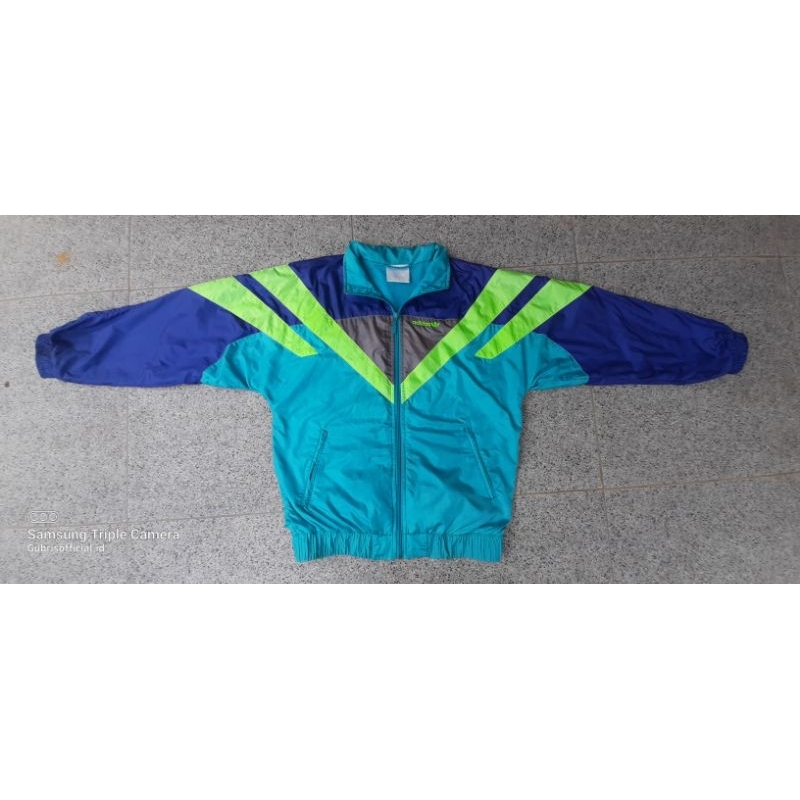 JAKET COLOURBLOK VINTAGE 90's ADIDAS JAPAN
