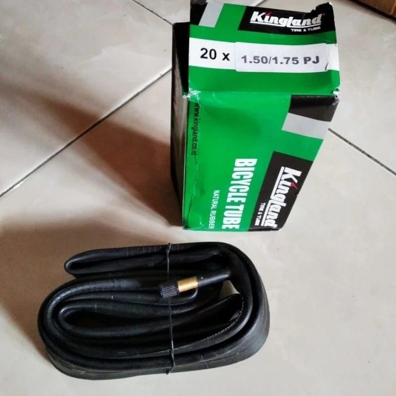 Ban Dalam Sepeda Kingland ukuran 20 x 1.50 / 1.75 & 20 x 2.125  Pentil Panjang Sepeda Lipat Minion B