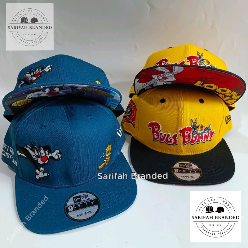 Topi Snapback Karakter Looney Tunes - Topi Looney Tunes Import - Topi Snapback Pria