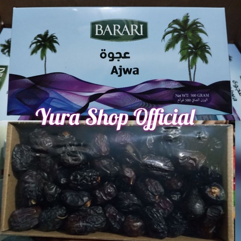 

Kurma Ajwa Barari Premium 500gr Original Exp Terbaru Kurma Ajwa Madina