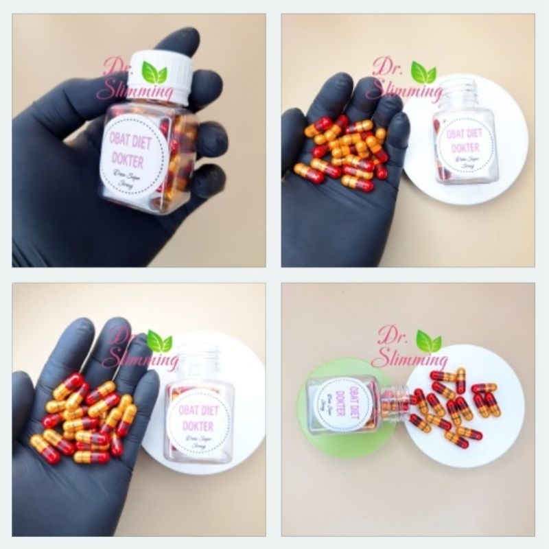 Paket Usaha Grosir Obat Diet Dokter 10 dan 20 botol