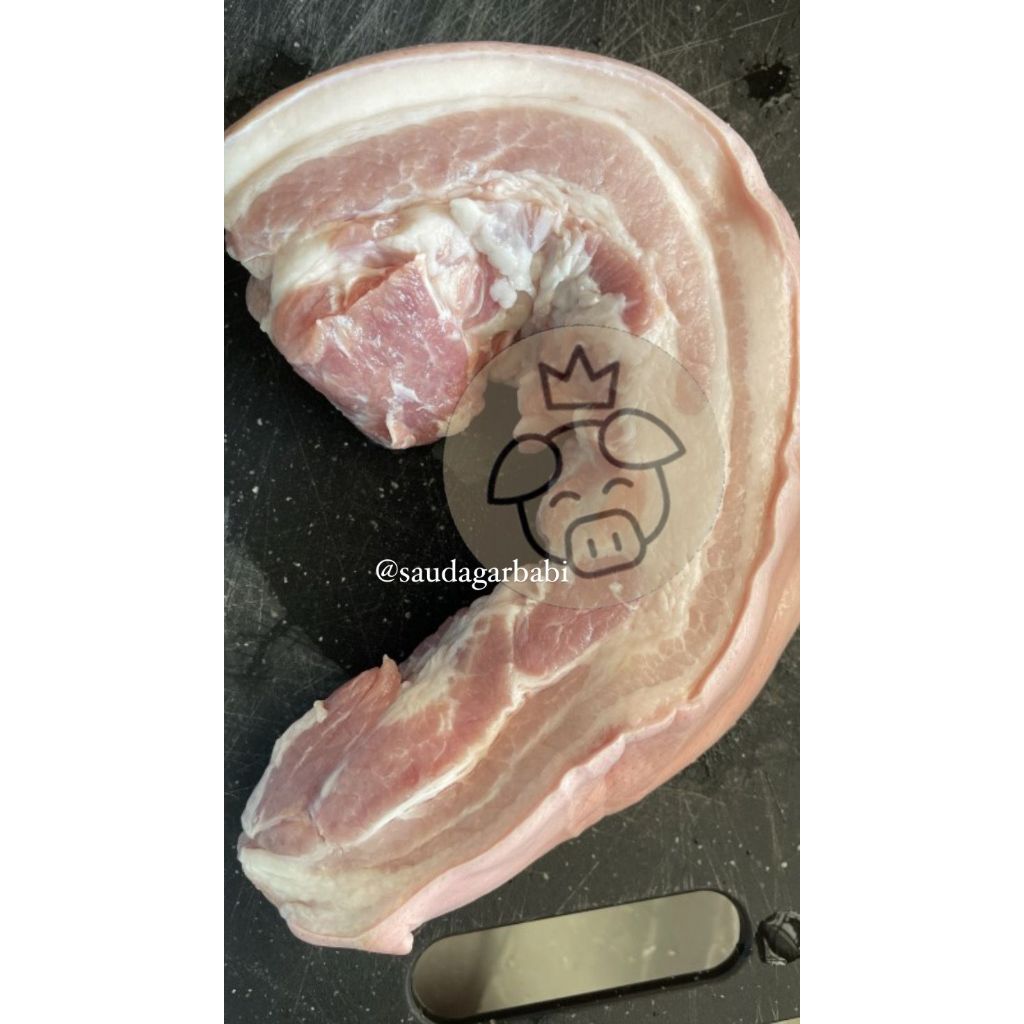 

SAMCAN BABI 1 KG FRESH / PORK BELLY / SAMGYEOPSAL BABI PREMIUM