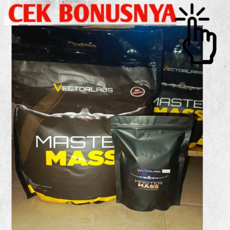 Vectorlabs master mass ecer 1lbs weight gainer BPOM vector labs mastermass