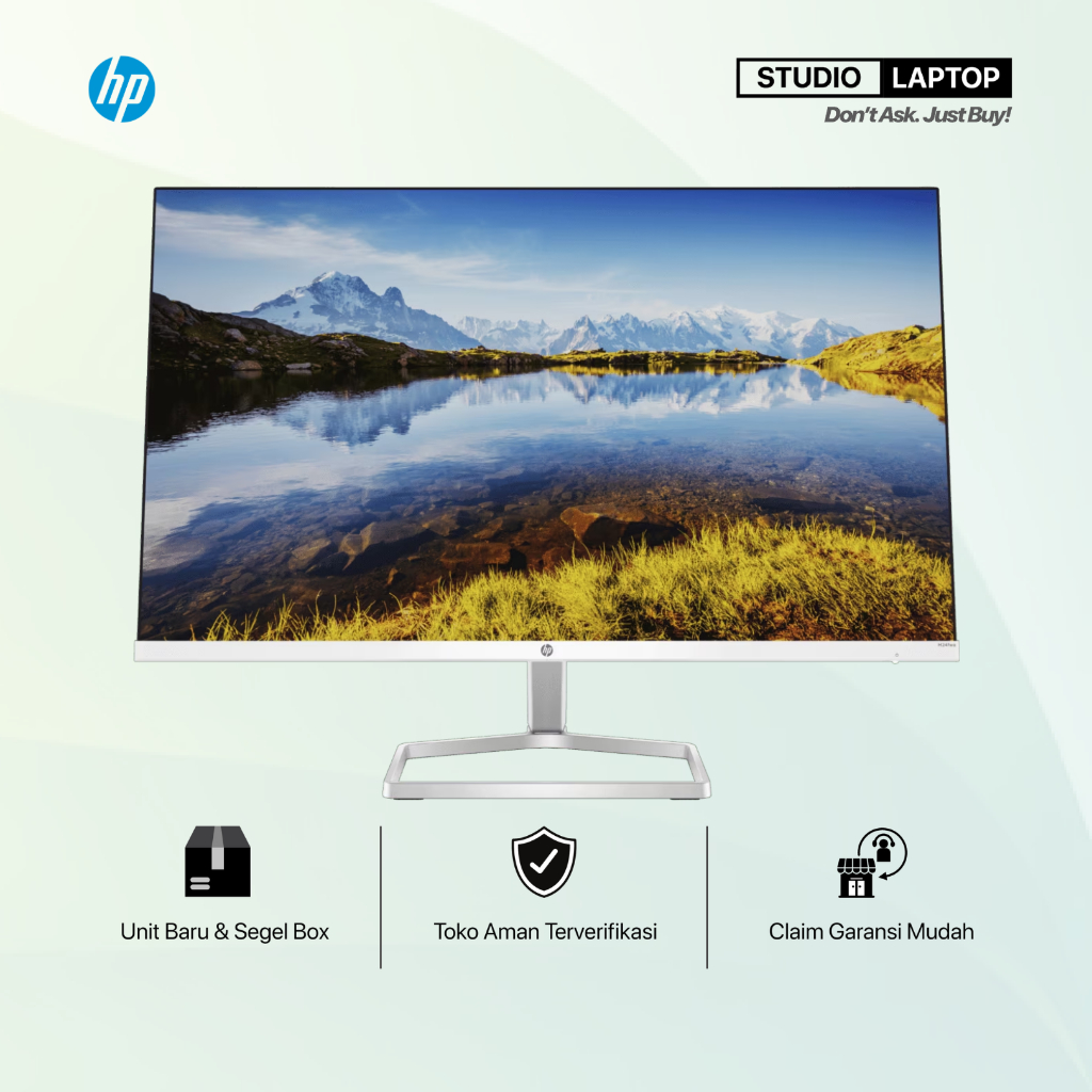 HP Monitor M27FWA 27 inch FHD 75Hz Bezelless Free Sync Speakers