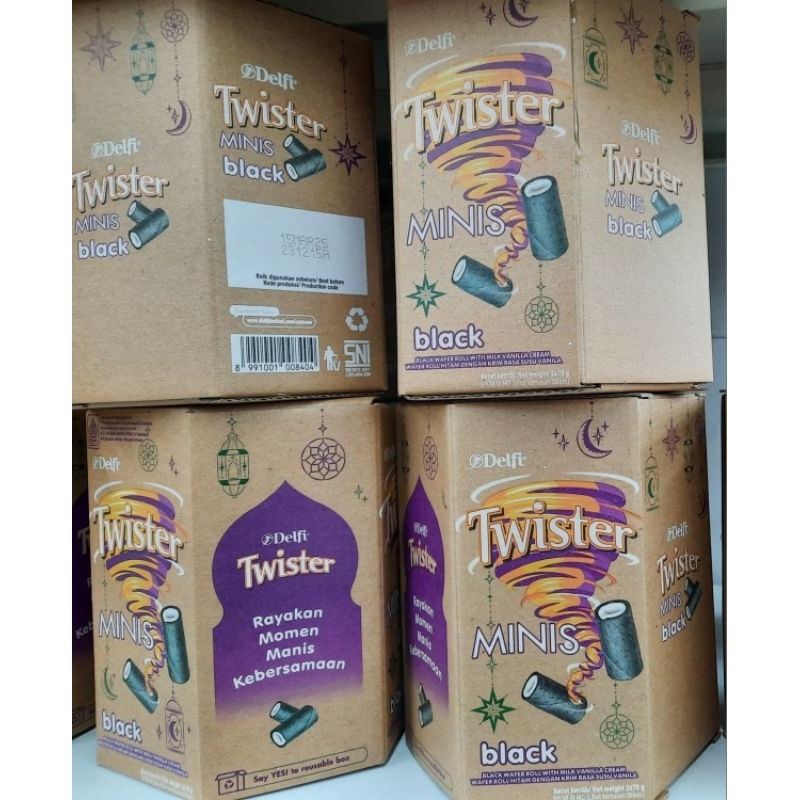 

Delfi Twister Minis Black Festive Pack Delfi Twister Minis Choco Festive Pack Twister Minis Black Hampers Lebaran Twister Minis Choco Box