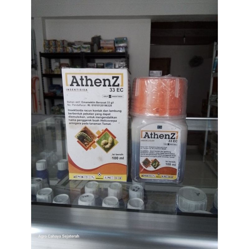 INSEKTISIDA ATHENZ 33 EC 100 ml PEMBASMI HAMA ULAT GRAYAK