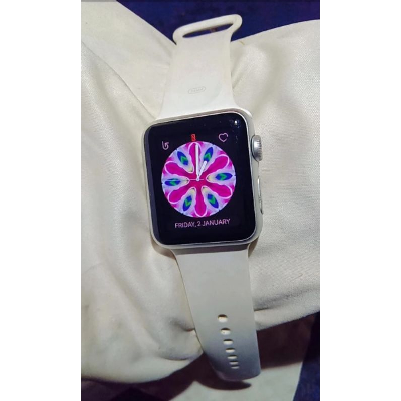 jam apple watch series 7000 -38mm second original good condition