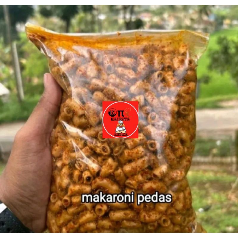 

Makaroni bantet extra pedas seblak kering cemilan pedas gurih makanan ringan