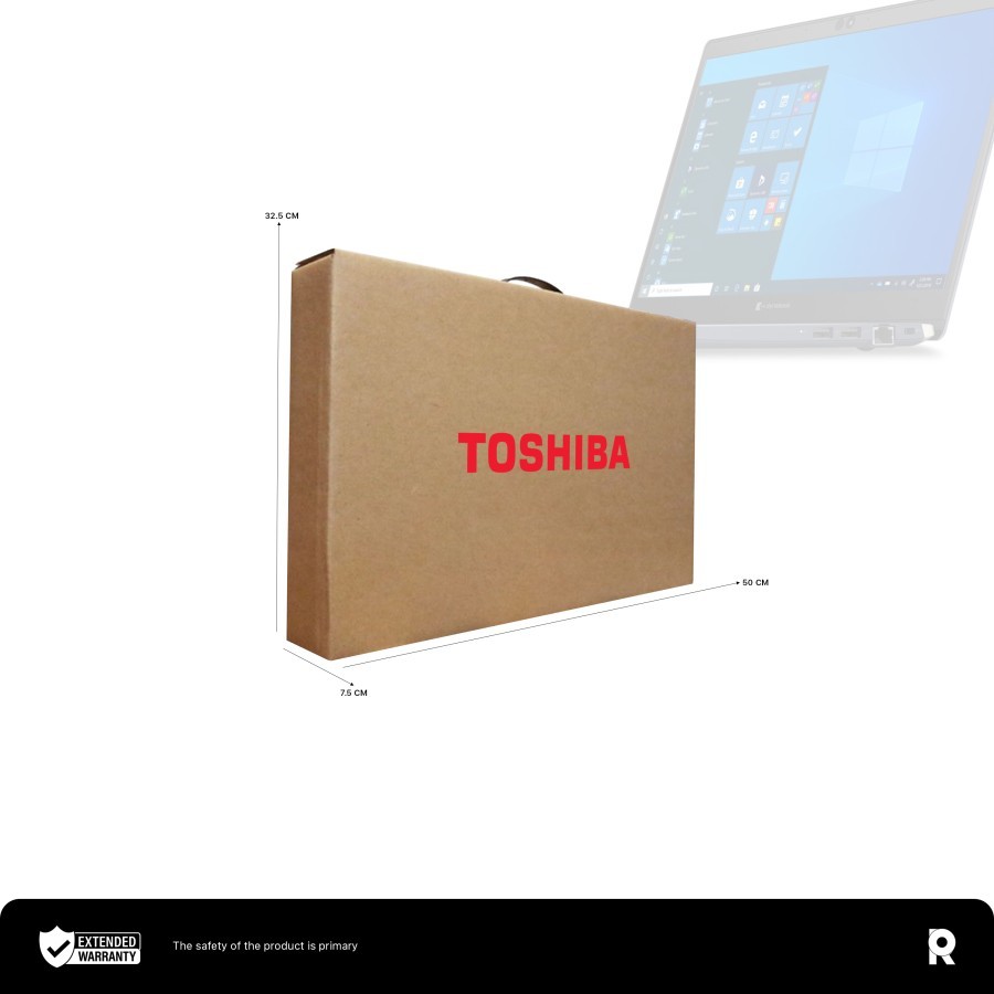 

BOX LAPTOP HANDLE TOSHIBA 50 x 7.5 x 32.5 CM | Dus Laptop | Box Laptop