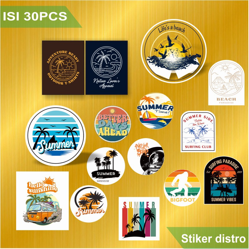 

Stiker distro isi 30pcs logo stiker tumblr motor dan laptop