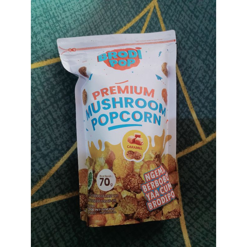 

BRODI PREMIUM MUSHROOM POPCORN CARAMEL