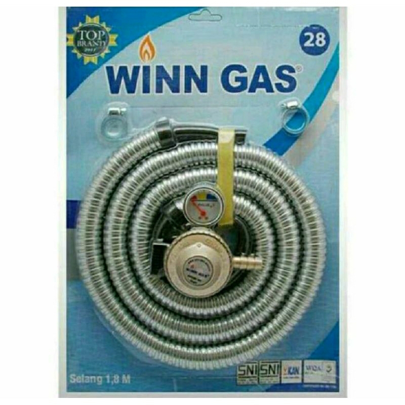 SELANG GAS WINN GAS/SELANG PAKET WINN GAS/REGULATOR WINN GAS