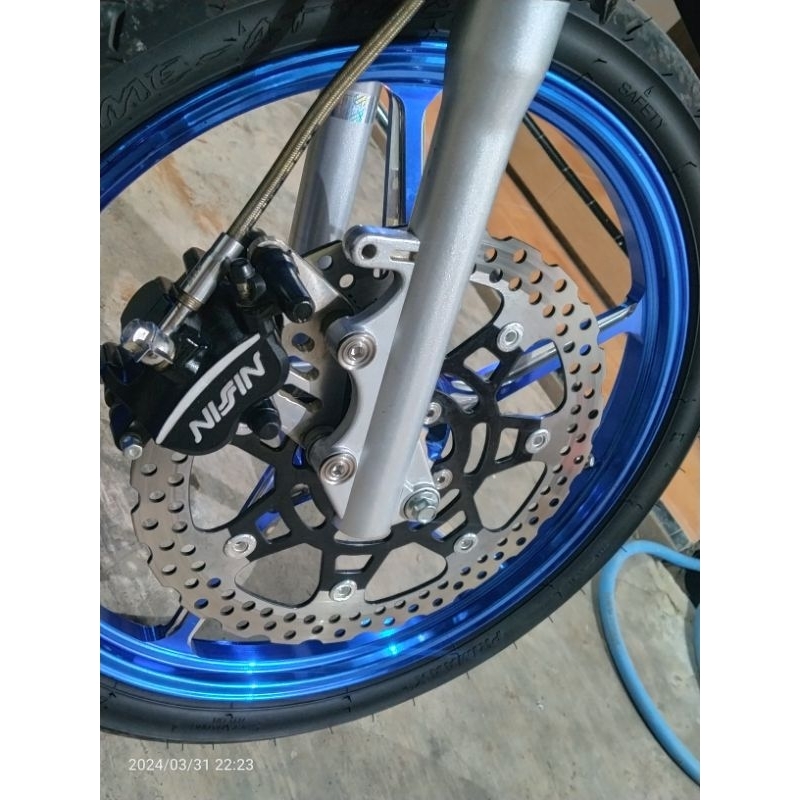 Baut slim L stainless Kaliper depan Yamaha Jupiter Vega scorpio vixion
