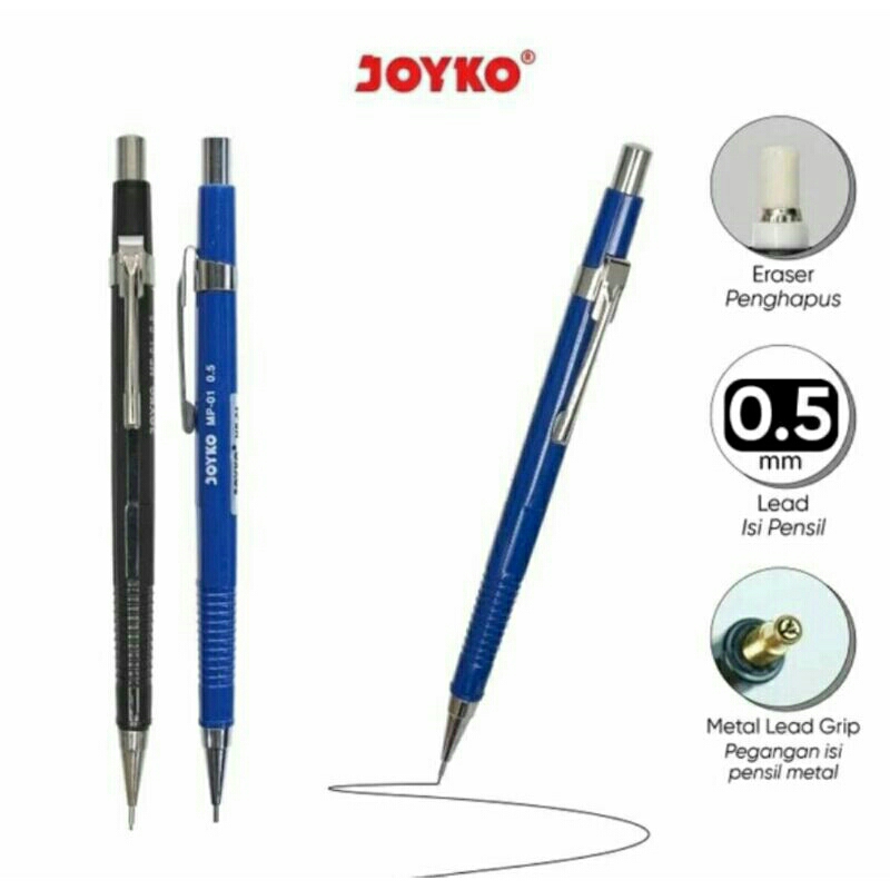 

Pensil Mekanik Joyko Mp-01 / Pencil Mekanik Joyko Satuan