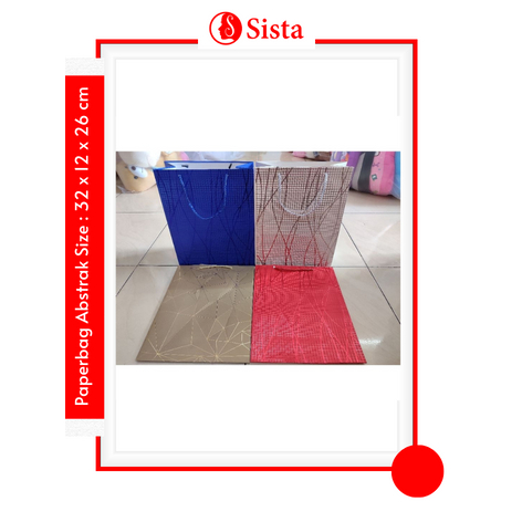 

Paperbag Motif Abstrak Warna Hampers Ultah Tas Kado