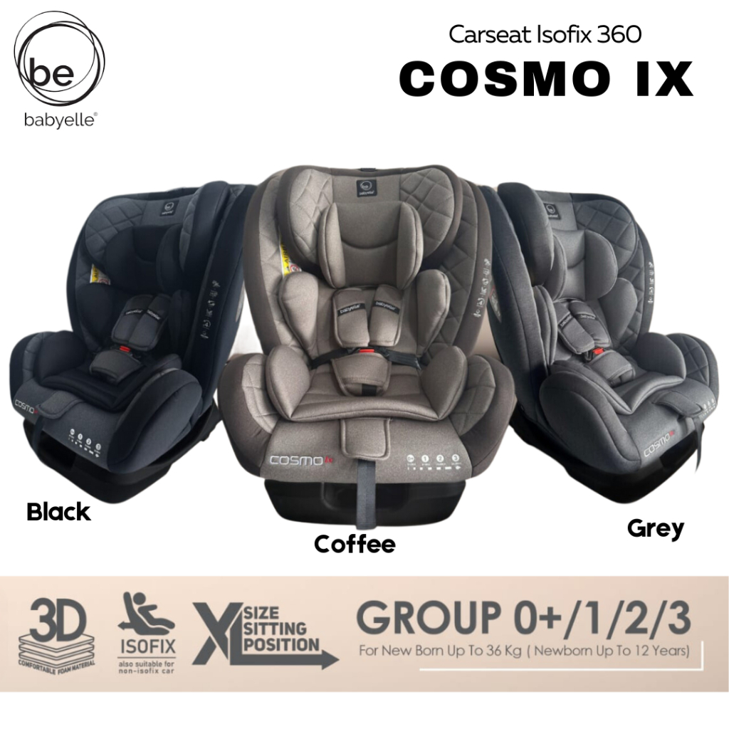 Carseat Babyelle Cosmo IX / Car Seat Babyelle Cosmo IX