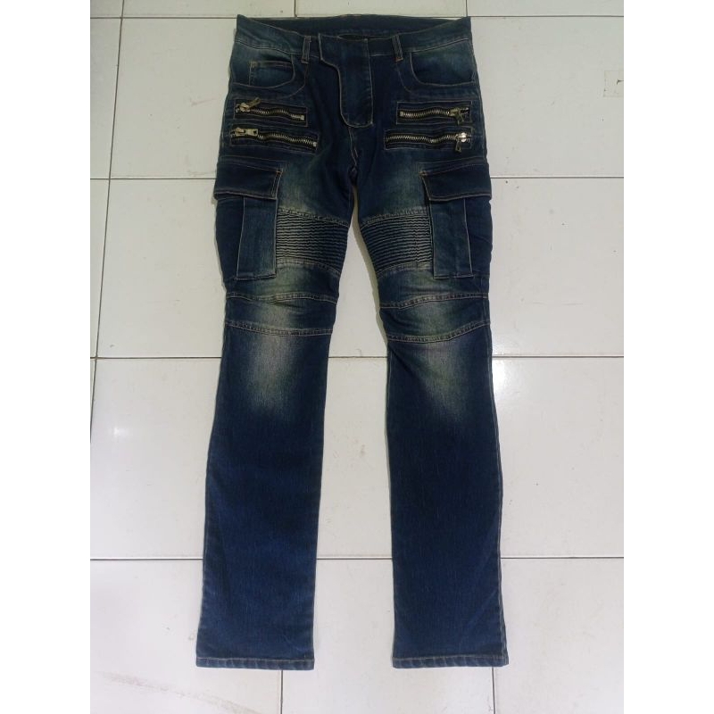 Celana Biker Balmain Second Ori