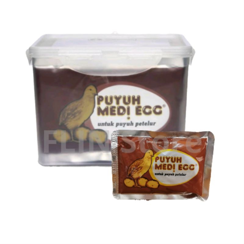 Puyuh Medi Egg 1 Kg/1 box (10 sachet @100 gram) Medion - Untuk puyuh petelur
