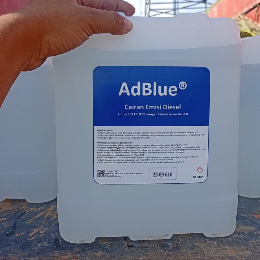 Terlaris Adblue 10 Liter - Diesel Exhaust Fluid [1720000Z7Jl10] Promo Terbaru