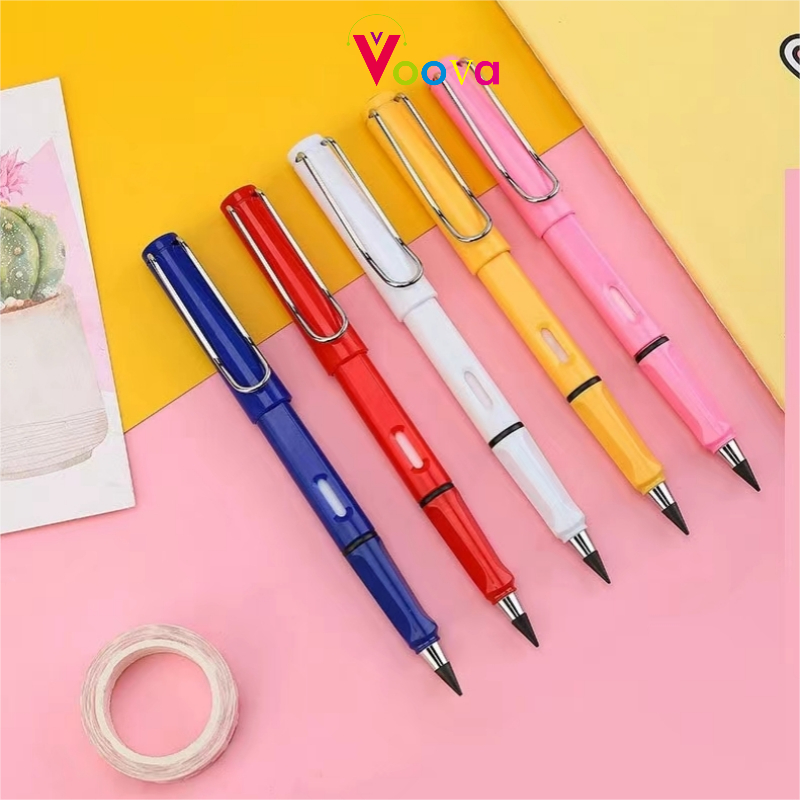 

VOOVA Pencil Eternal Premium Pensil Tanpa Rautan Pensil Tanpa Isi Unlimited Pensil Ajaib