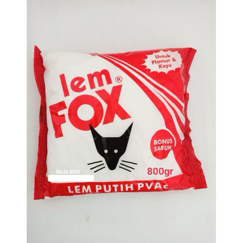 

Lem FOX Lem Putih PVAc Fox 800gr Lem Plamur Lem Kayu