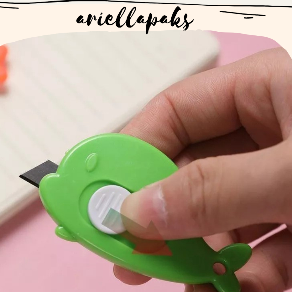 

PISAU CUTTER MINI MODEL DOLPHINE LUCU / PISAU MINI||KUKE PISAU CUTTER MINI MODEL DOLPHINE LUCU/PISAU MINI