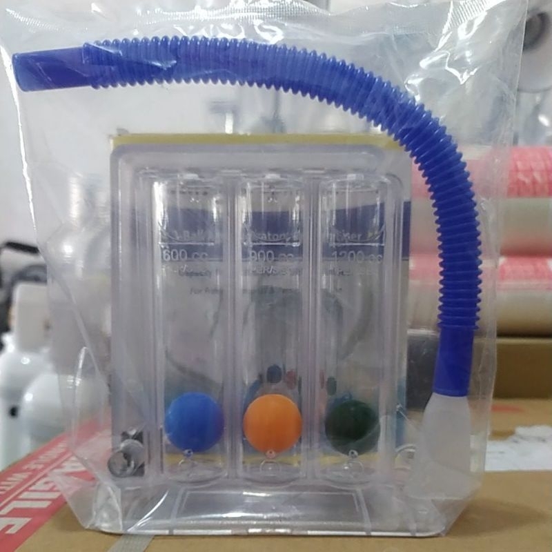 Spirometer/ Spirometri /Incentive Spirometer/Alat Latihan Pernapasan / Spirometer ball / Respiromete