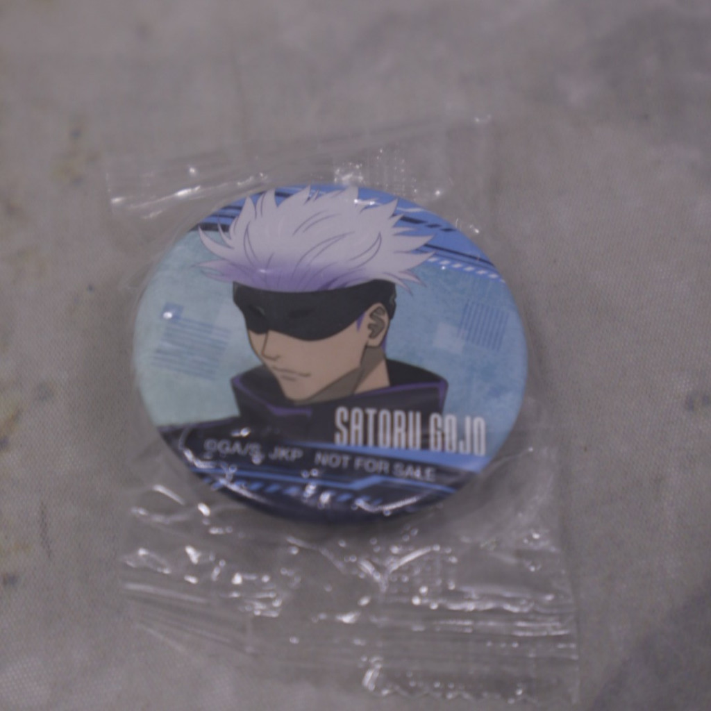 Jujutsu Kaisen Kura Sushi Satoru Gojo Can Badge from japan