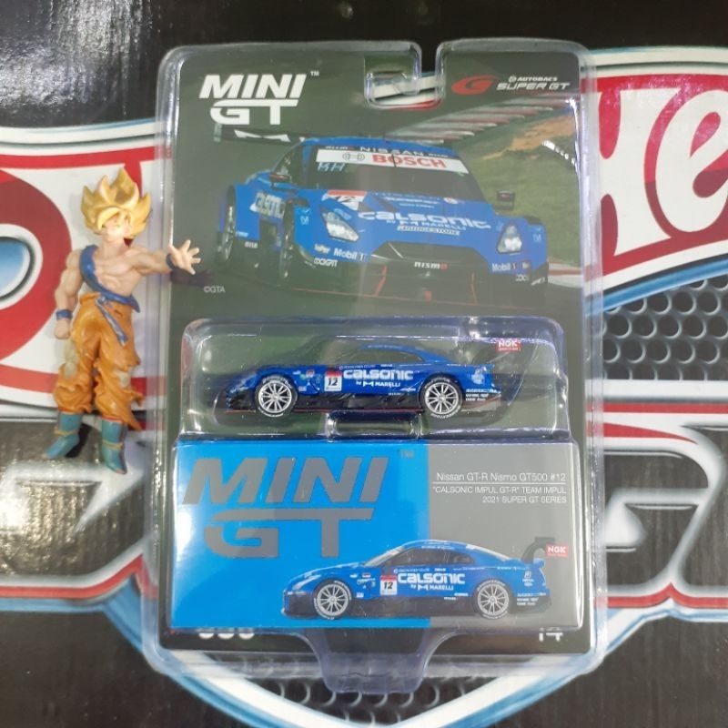 MINI GT Nissan GT-R Nismo GT500 Calsonic impul GT-R impul 2021 super gt series 636