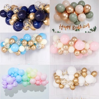paket dekorasi ulang tahun ultah HBD balon garland mix tema safari / pastel / retro navy anak remaja