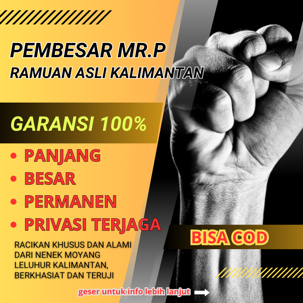 Goliath Oils | Pembesar Mr P | minyak pembesar Penis | Pembesar alat vital Pria Garansi