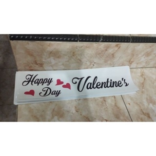 

stiker balon bobo stiker pvc stiker transparan untuk balon happy valentine day stiker custom balon bening