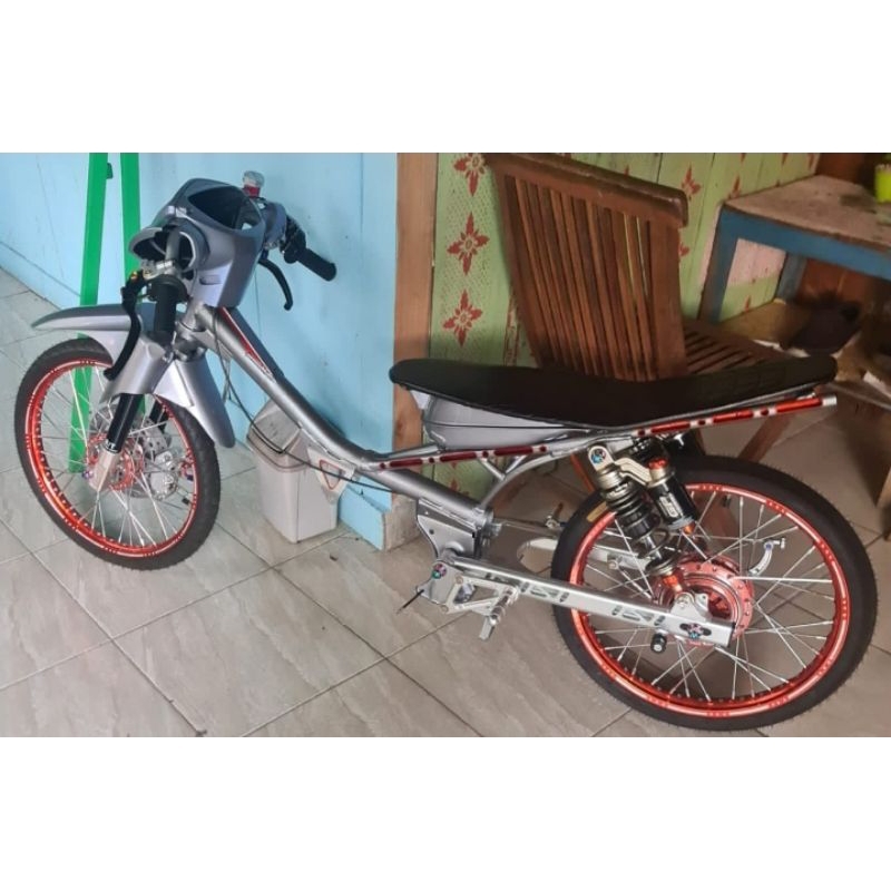 rangka sleep engine jupiter siap naik mesin// rangka sleep engine